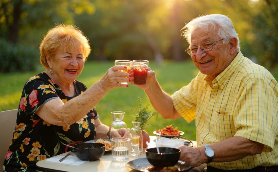 דיור מוגן איכותי בתל אביב זוג מרים כוסית